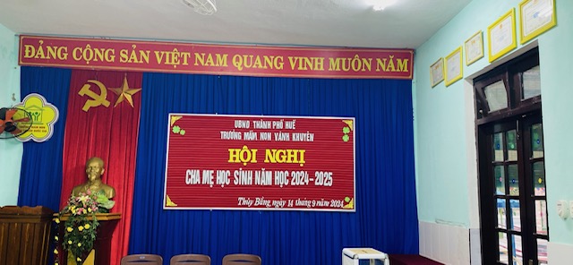 HỘI NGHỊ CHA MẸ HỌC SINH NĂM HỌC 2024-2025